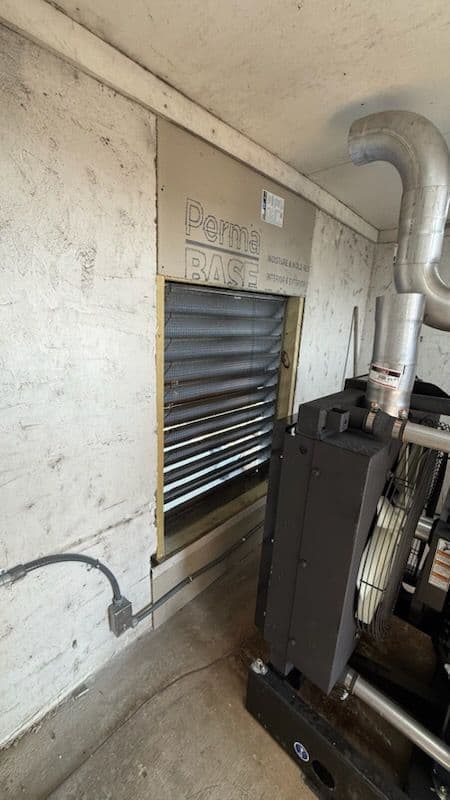 Gallery photos for Generator Vent Hood Installation at Wrightsville Beach Water Treatment Center: Image #2