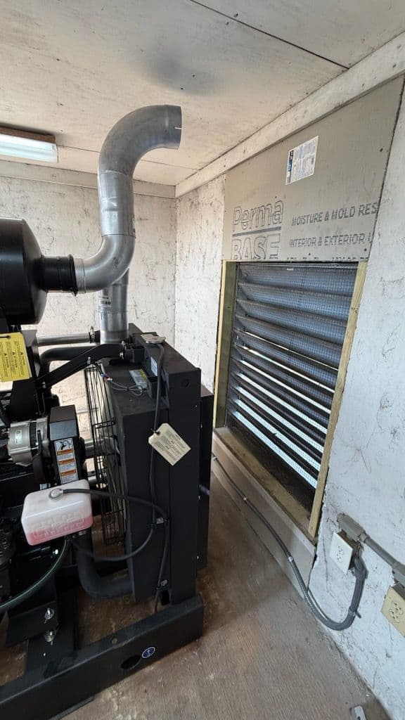 Gallery photos for Generator Vent Hood Installation at Wrightsville Beach Water Treatment Center: Image #3