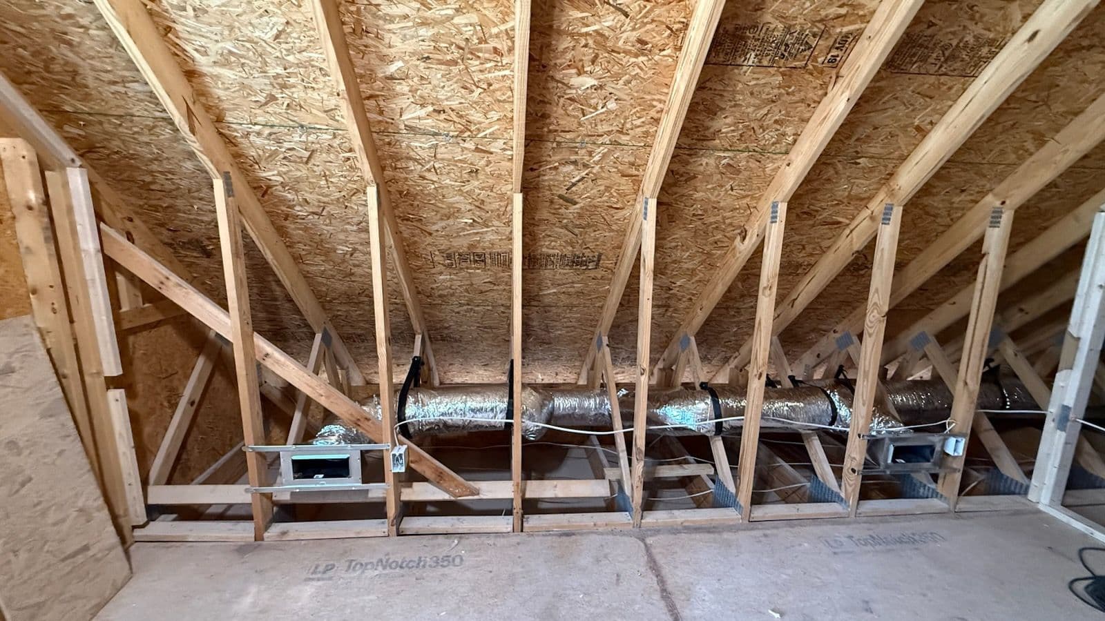 Gallery photos for Adding New Duct Runs in Salters Haven: Image #1