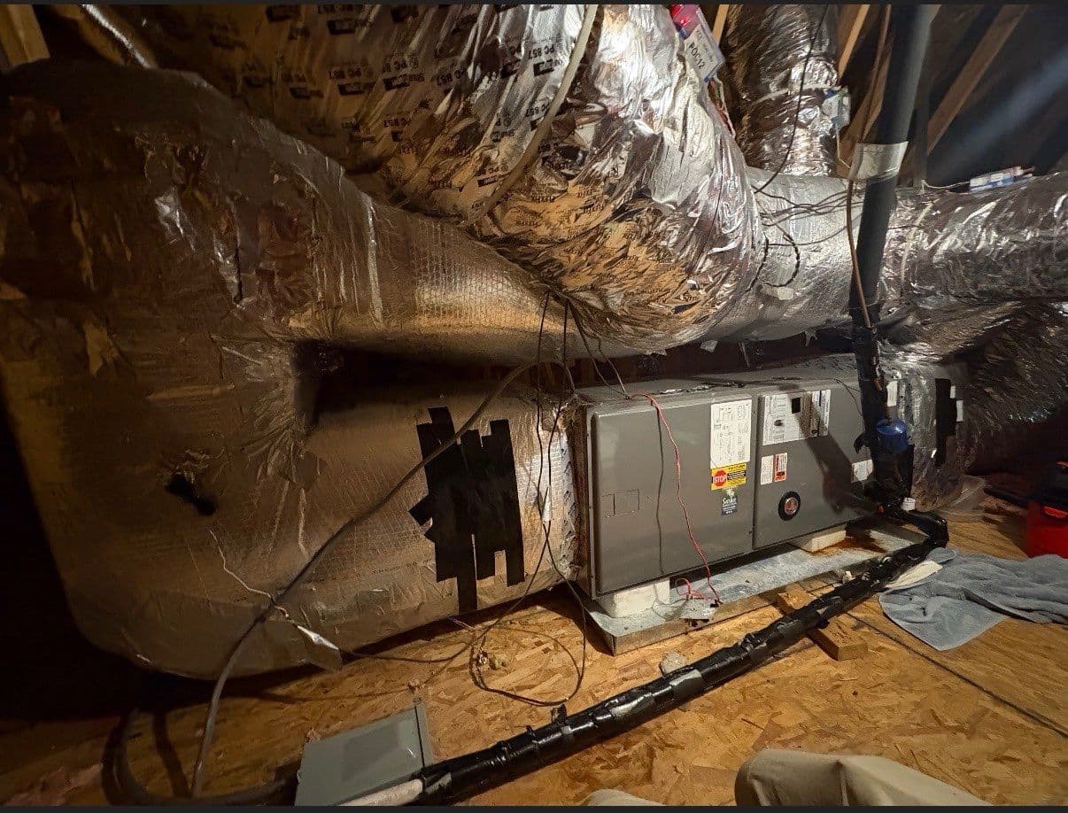 Gallery photos for HVAC System Upgrade in Hampstead: Image #1